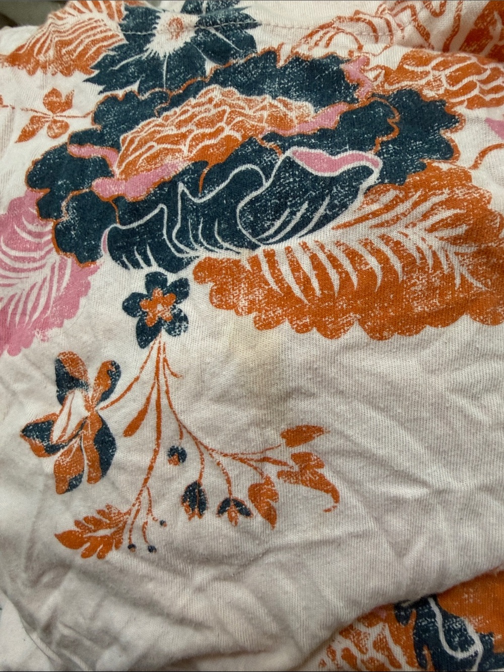 Maeve Pink Floral Elephant Short Sleeve Tee - Picture 5 of 5